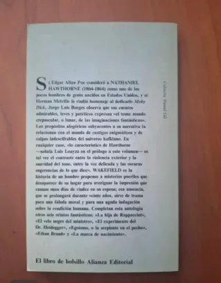 Italo Svevo. Nathaniel Hawthorne