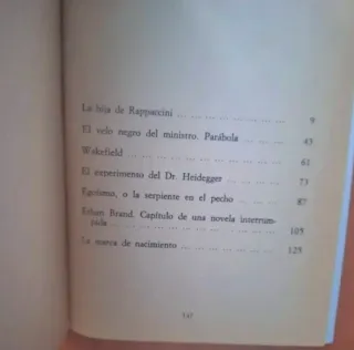 Italo Svevo. Nathaniel Hawthorne