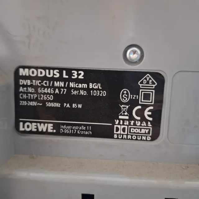 Televisor Loewe 32 Modus L32 Plata