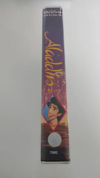 Película Aladdin VHS Disney Clásicos