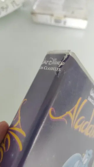 Película Aladdin VHS Disney Clásicos