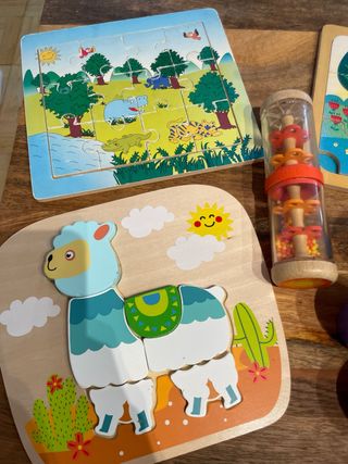 Lote Juguetes Madera Janod Djeco