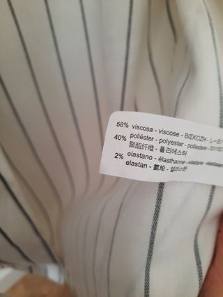 Blazer rayas Bershka