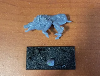 Mastín Warhammer D&D Miniatura