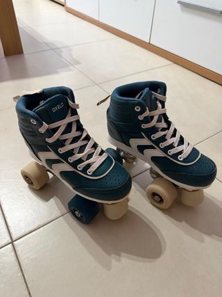 Patin 4 ruedas Oxelo RS QUAD 100 JR Talla 35