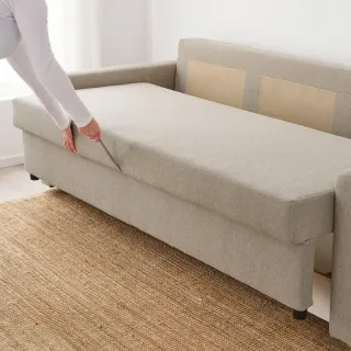 Sofá cama IKEA FRIHETEN beige