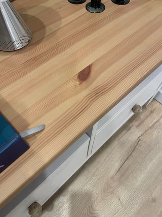 Mueble TV Ikea Hemnes Blanco