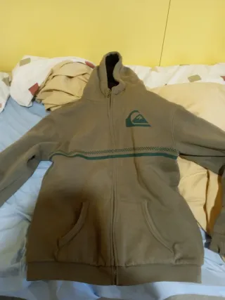 Sudadera Quiksilver verde oliva