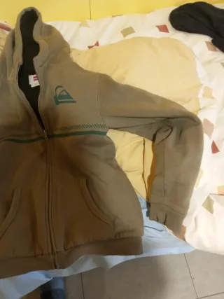 Sudadera Quiksilver verde oliva