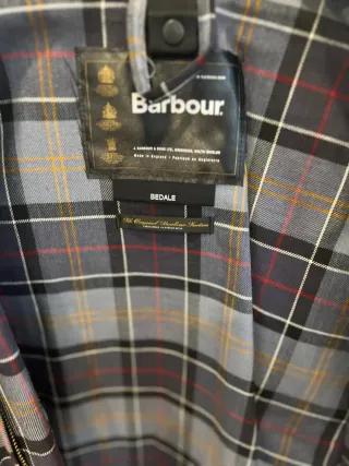 Barbour Bedale Chaqueta Negra