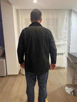 Barbour Bedale Chaqueta Negra