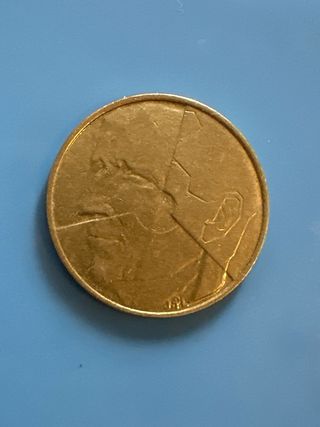 Lote 4 monedas 5 Francos Bélgica