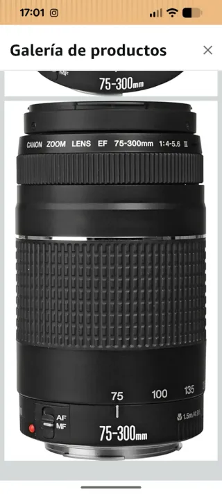 Cámara Canon EOS 2000D + objetivos