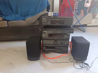 Equipo de Sonido Samsung Torre CD