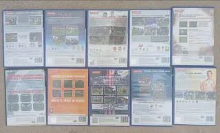 Lote 37 juegos FIFA y PES, PS2 y PS3