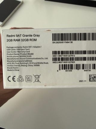 Xiaomi Redmi 9AT Negro