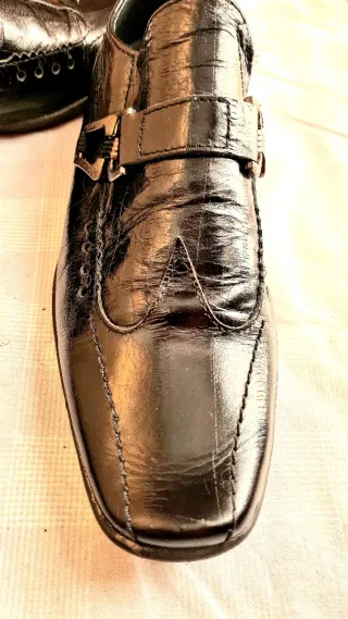Zapatos de cuero para hombre