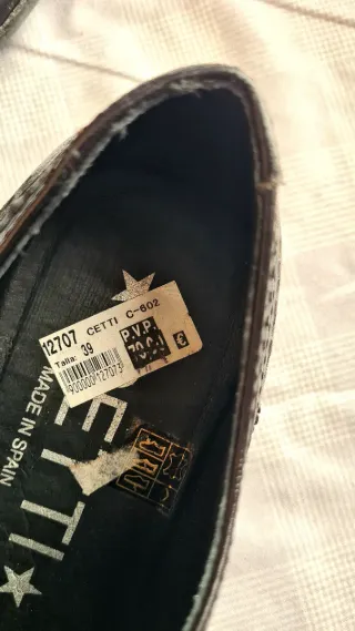 Zapatos de cuero para hombre