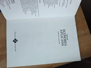 Revista economía aplicada volumen iX 2001