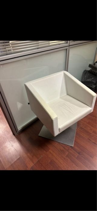 Sillón Oficina Polipiel Blanco...tengo 3