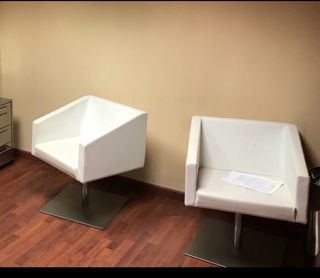 Sillón Oficina Polipiel Blanco...tengo 3