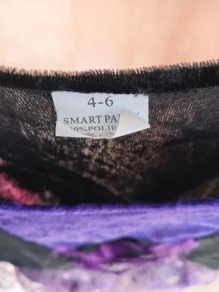 Disfraz Bruja Morado y Negro