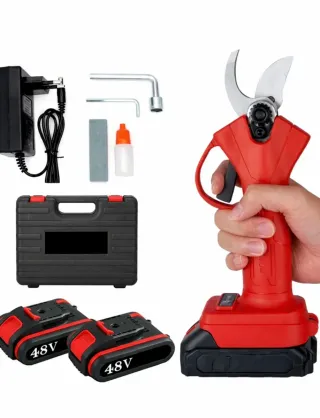 Forbici Elettriche Potatura 48V 2 Batterie
