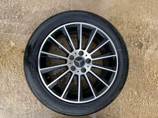 4 Llantas Mercedes 18x8 J con Neumáticos