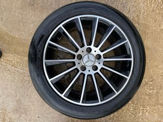 4 Llantas Mercedes 18x8 J con Neumáticos