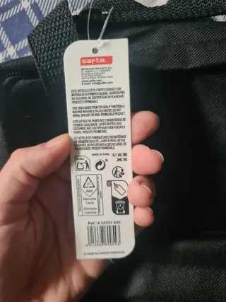 Mochila Safta Negra Pequeña