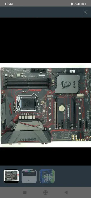 Placa Base MSI Z270 GAMING M3 + Intel i5 7600K