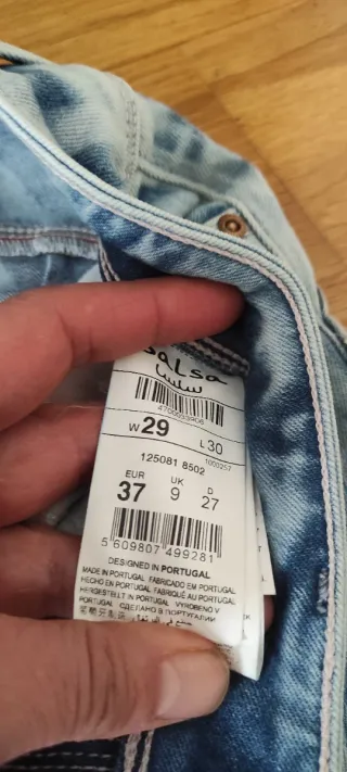 Pantalón vaquero Salsa Jeans a rayas