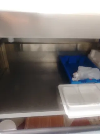 Mostrador acero inoxidable 5 meses