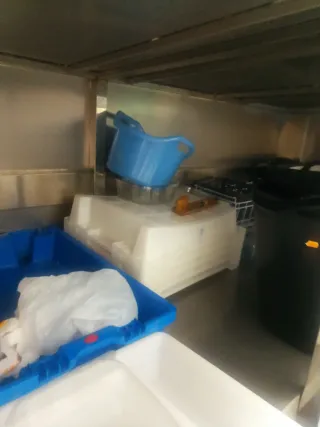 Mostrador acero inoxidable 5 meses