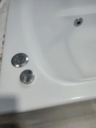 Bañera hidromasaje Blanca