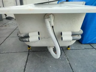 Bañera hidromasaje Blanca