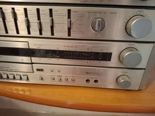 Minicadena Silver con Tocadiscos Vintage