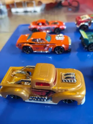 Lote 6 coches metal machines