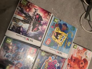 Pack 4 Juegos Nintendo 3DS: Transformers, Spongebo