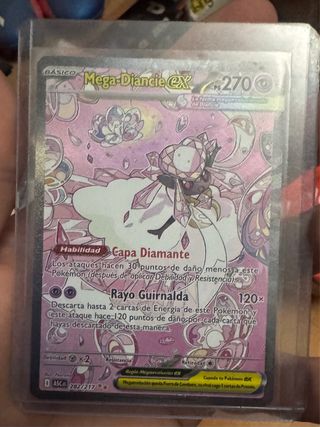 Mega Diancie EX Carta Pokémon
