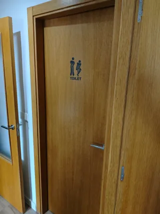 Puerta Roble Maciza 72.5 cm y doble.