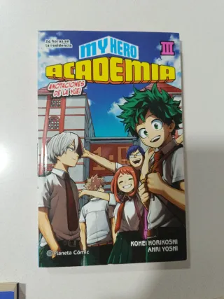 My Hero Academia nº 1, 2 y 3 (novela)