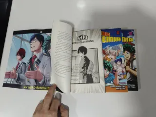 My Hero Academia nº 1, 2 y 3 (novela)