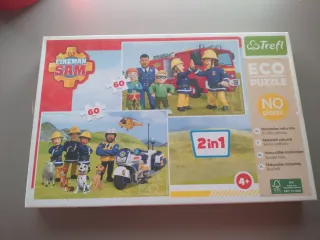 Puzzle Trefl Bombero Sam 2x60 piezas