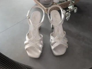 Sandalias Leilui Nude Piel Nuevas