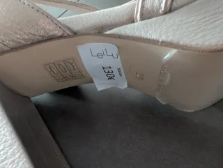 Sandalias Leilui Nude Piel Nuevas