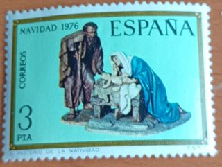 Sello España Navidad 1976