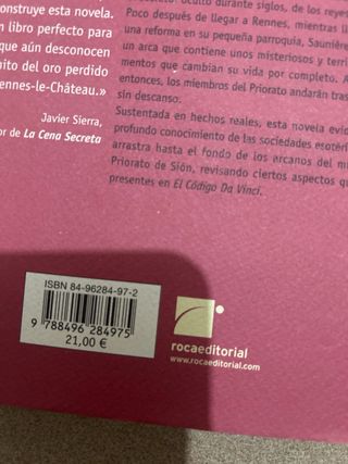 El Misterio del Priorato de Sion (Rocaeditorial...