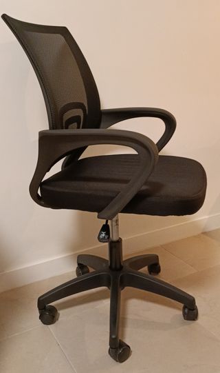 Silla de Oficina Ergonómica Negra