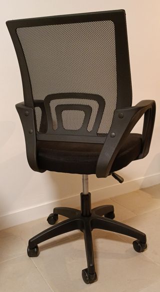 Silla de Oficina Ergonómica Negra